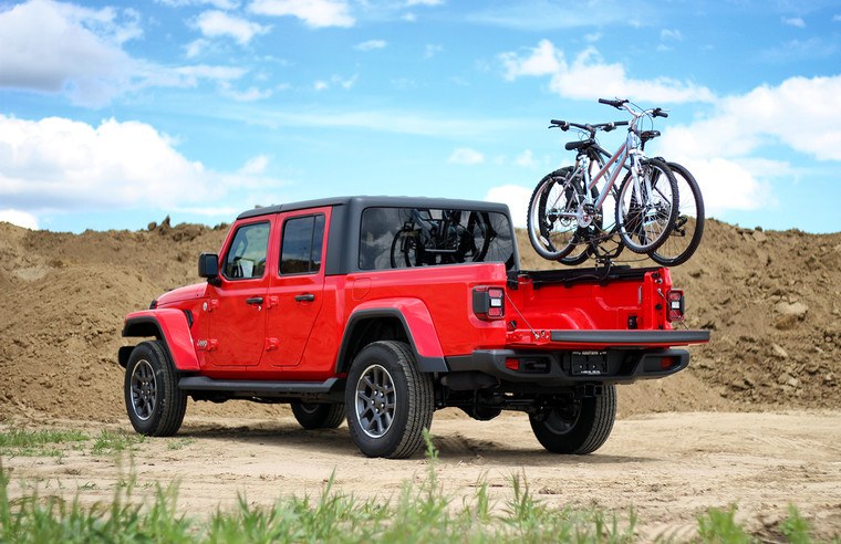 Lets Go Aero Bike Rack, Half Nelson Channel, Truck Bed Mount, Holds 2 Bikes, 35 Pound Per Bicycle Weight Capacity, Cradle System with Straps – B01816