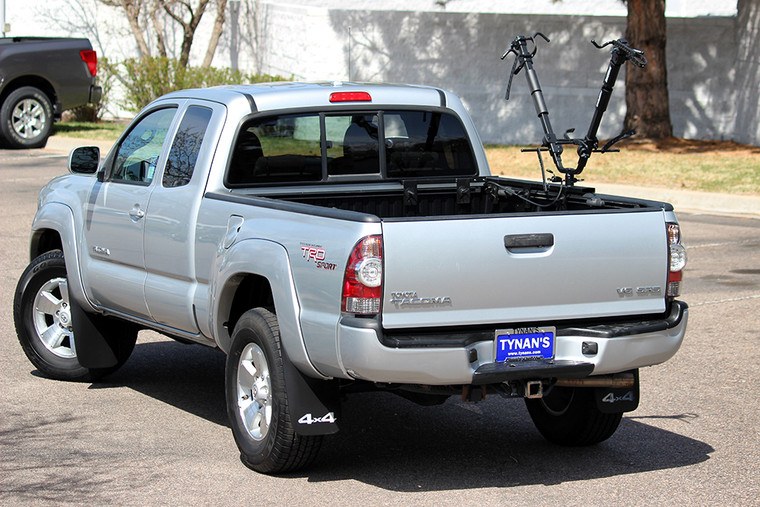Lets Go Aero Bike Rack, Half Nelson Channel, Truck Bed Mount, Holds 2 Bikes, 35 Pound Per Bicycle Weight Capacity, Cradle System with Straps – B01816