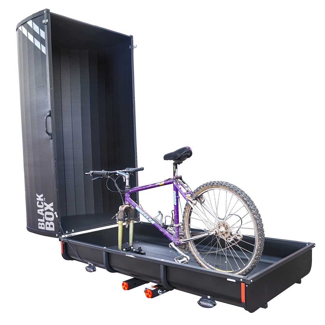 Lets Go Aero Cargo Carrier – Bike Mount Kit, For Securing Bicycles Inside the Blackbox ™ Enclosed Cargo Carrier, Holds 2 Bikes, Powder Coated – H01977