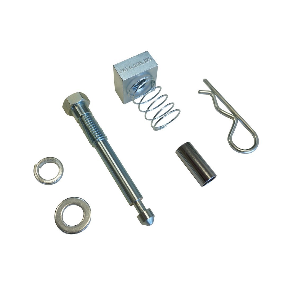 Lets Go Aero Trailer Hitch Pin, Silent Hitch Pin ®, Straight Pin, 5/8 Inch Diameter, For Use with Class III Hitch, With Pin Clip, Single – SHP359