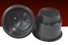 Lavanture Cup Holder, Drop-IN, 3 Inch Diameter, Brown, Plastic, Non-Lighted, Single – 78-2RBN