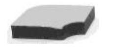 Leer Tonneau Cover Pad, Use with Leer Trilogy Cover, Cab Corner Foam, 13 Millimeter, Single – 133950