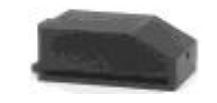 Leer Tonneau Cover Rail End Cap, For Leer Trilogy Covers, Cab Dual Hinge, Single – 133958