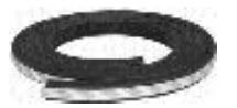 Leer Tonneau Cover Rail Seal, For Leer Trilogy, Perimeter Rubber, 13 Millimeter, Roll – 133960