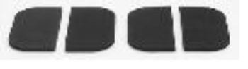 Leer Tonneau Cover Paint Protector, For Leer Trilogy, Set of 4 – 133961