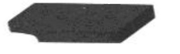 Leer Tonneau Cover Pad, Use with Leer Trilogy Cover, Single Cap Hinge, 13 Millimeter – 133978