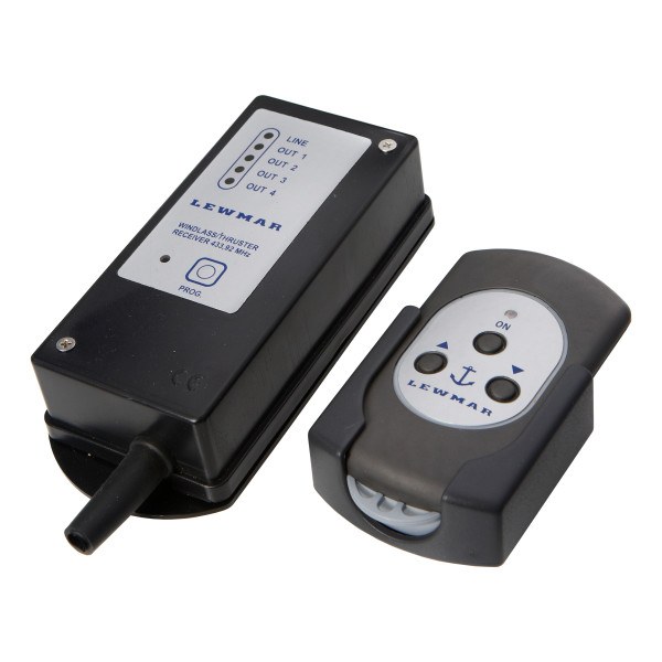 Lewmar Windlass Remote Control, Use for Up/Down Operation of Lewmar Windlass, 3 Button, 20 Meter Range – 68000967