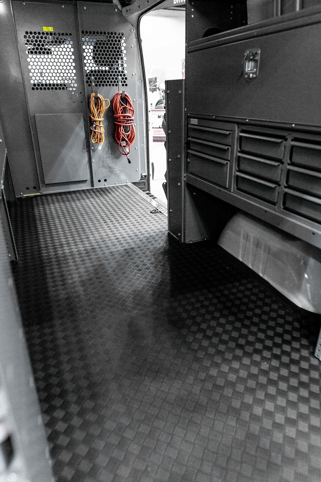 Legend Fleet Solutions Utility Mat, Automat Bar, Cut to Fit, 6 Foot Length X 4 Foot Width, Straight Edge, Black, Rubber – 032-043-7121