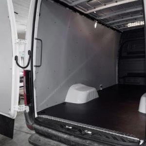 Legend Fleet Solutions Van Wall Liner, Econolite, With Front and Rear Driver Side/ Rear Passenger Side Panels, Textured Light Gray – 05R04-20-H