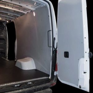 Legend Fleet Solutions Van Wall Liner, Econolite, With Front and Rear Driver Side/ Rear Passenger Side Panels, Textured Light Gray – 05R04-20-H