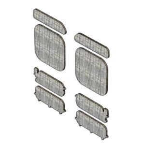 Legend Fleet Solutions Van Wall Insulation Kit, Tempshield, Full Kit, Insulate Van Interior from Heat and Cold – RA0814-FKZL0.H