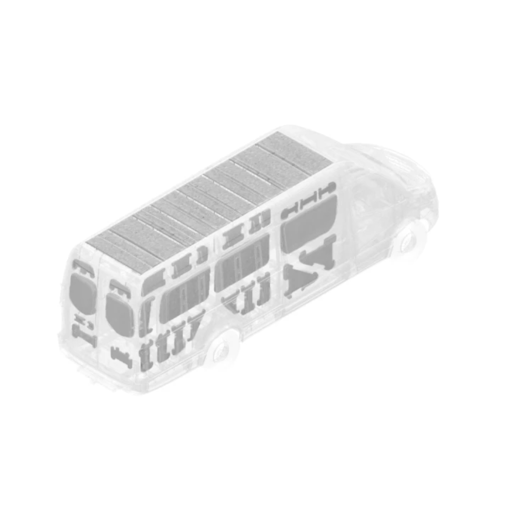 Legend Fleet Solutions Van Wall Insulation Kit, Tempshield, Full Kit, Insulate Van Interior from Heat and Cold – MB0818-FKZL0.H