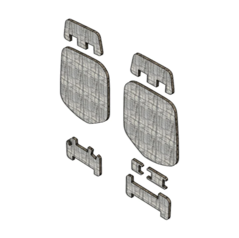 Legend Fleet Solutions Van Wall Insulation Kit, Tempshield, Full Kit, Insulate Van Interior from Heat and Cold – MB0818-FKZL0.H