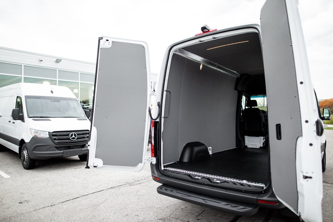 Legend Fleet Solutions Van Wall Liner, Duratherm, With Passenger Side Door and Rear Door Panels, Gray – 103-114-2613.HR