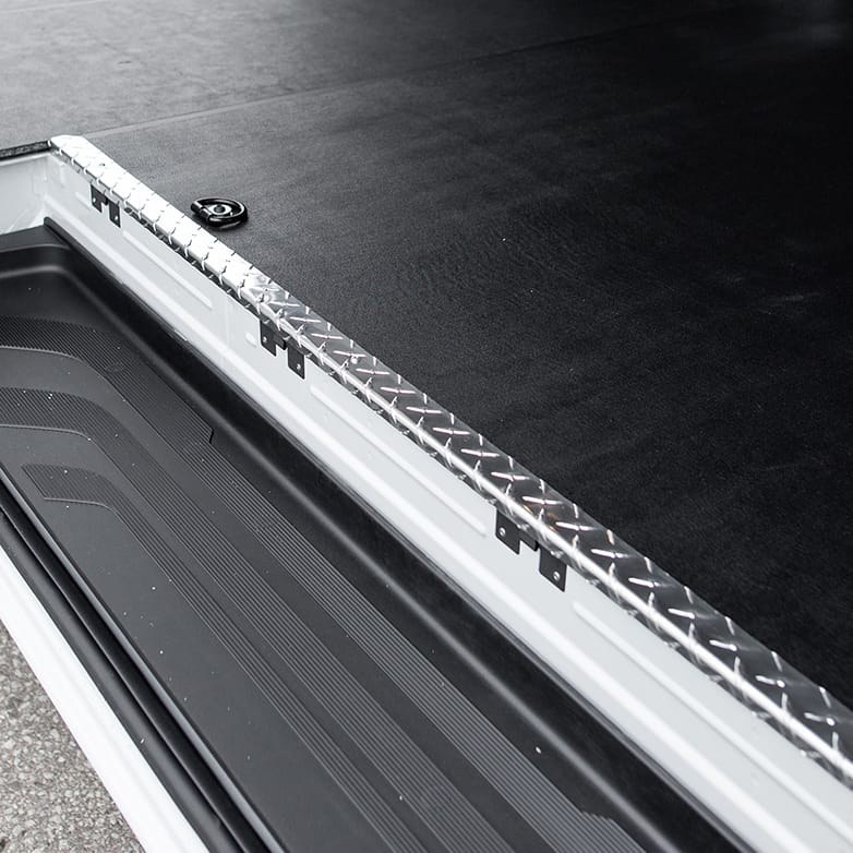 Legend Fleet Solutions Door Sill Protector, Diamond Plate, Polished, Aluminum, Sill Set – 109-151-1010