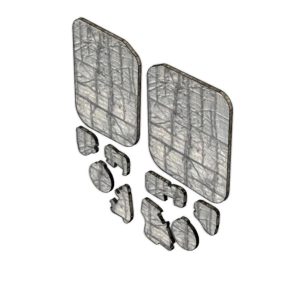 Legend Fleet Solutions Van Wall Insulation Kit, Tempshield, Full Kit, Insulate Van Interior from Heat and Cold – FD1114-FKZL0.H
