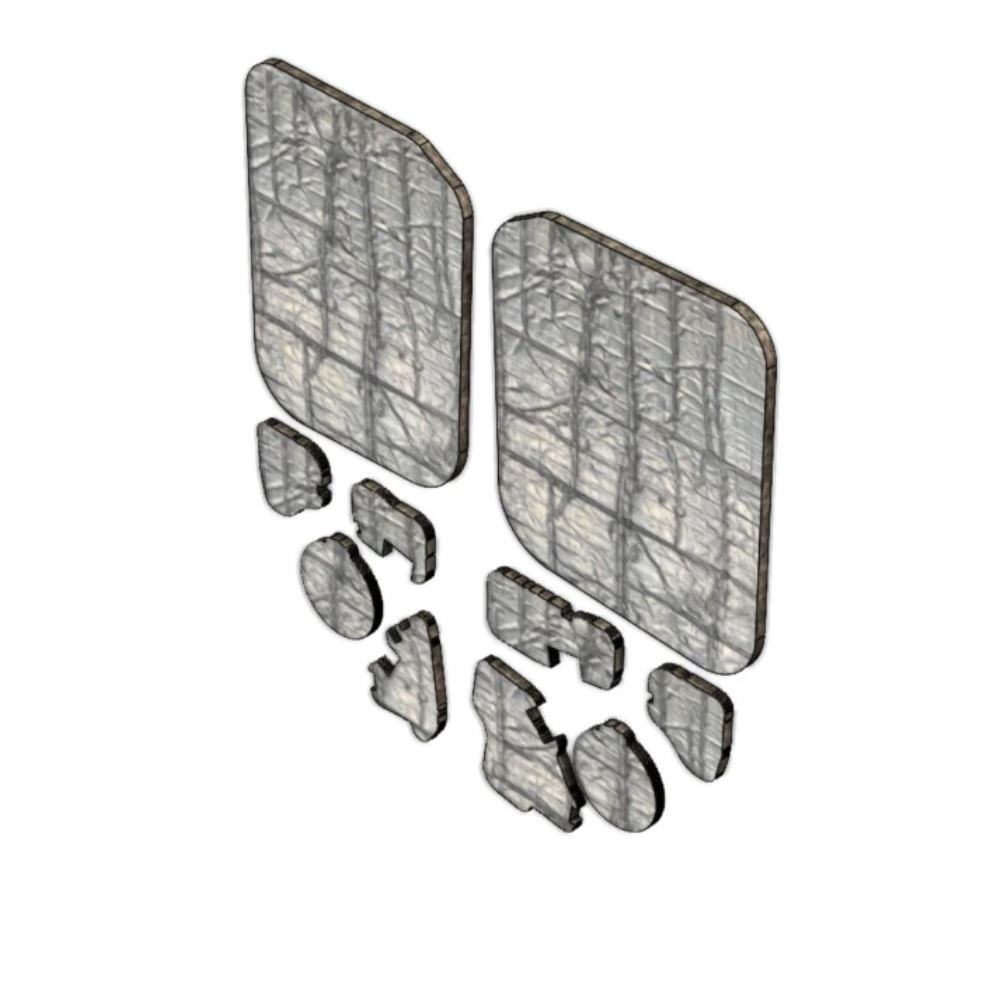 Legend Fleet Solutions Van Wall Insulation Kit, Tempshield, Full Kit, Insulate Van Interior from Heat and Cold – FD1114-FKZL0.H
