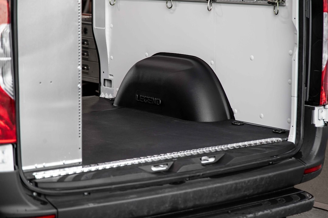 Legend Fleet Solutions Cargo Area Liner, Stabiligrip, Black, Flat Edges – 121-135-6441