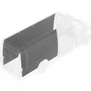 Legend Fleet Solutions Van Wall Liner, Duratherm, With Front and Rear Driver Side/ Rear Passenger Side Panels, White – 134-114-2614