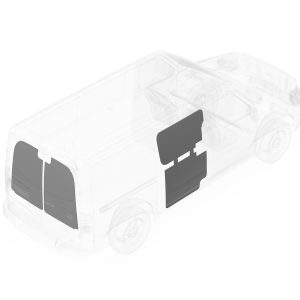 Legend Fleet Solutions Van Wall Liner, Duratherm, With Passenger Side Door and Rear Door Panels, Gray – 523-114-2613