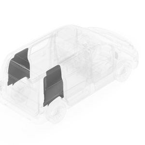 Legend Fleet Solutions Van Wall Liner, Duratherm, Without Door Liner, White – 534-114-2614