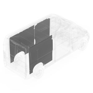 Legend Fleet Solutions Van Wall Liner, Duratherm, With Front and Rear Driver Side/ Rear Passenger Side Panels, White – 634-114-2614.LR