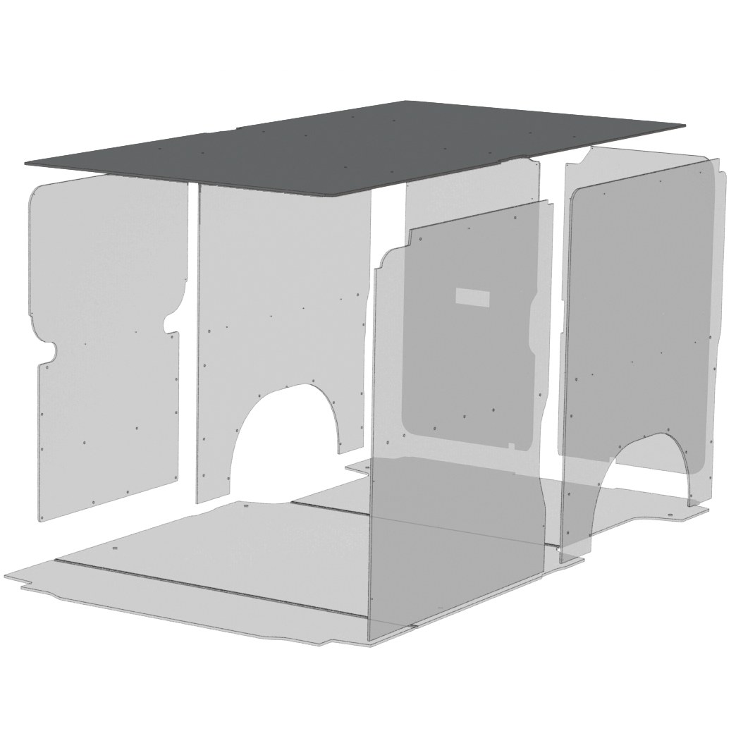 Legend Fleet Solutions Van Ceiling Liner, Duratherm, White – 635-114-2614.LX