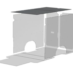 Legend Fleet Solutions Van Ceiling Liner, Duratherm, White – 65C5-114-2614HX