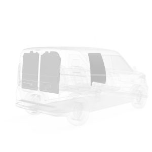 Legend Fleet Solutions Van Wall Liner, Duratherm, With Passenger Side Door and Rear Door Panels, Gray – 673-114-2613