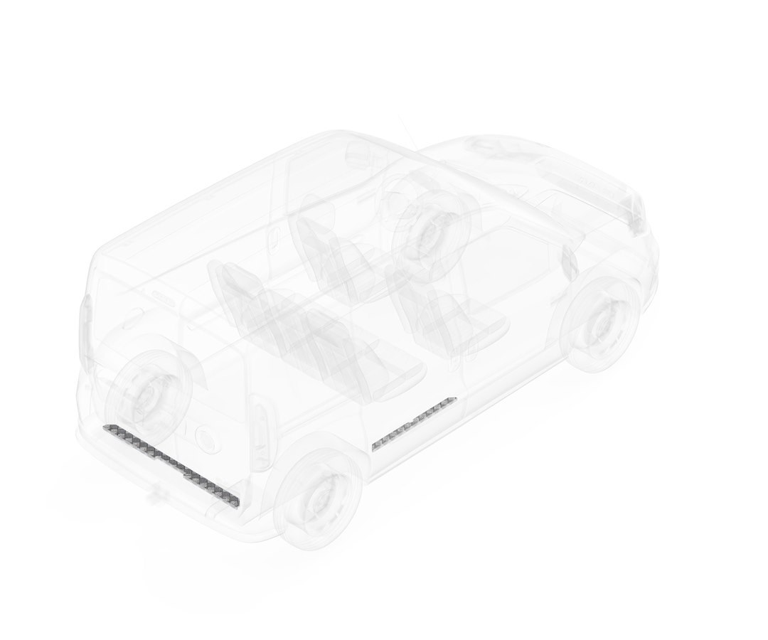 Legend Fleet Solutions Door Sill Protector, Diamond Plate, Polished, Aluminum, Sill Set – 679-151-1010
