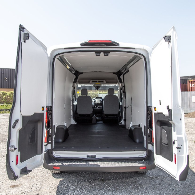 Legend Fleet Solutions Van Wall Liner, Duratherm, With Passenger Side Door and Rear Door Panels, Gray – 703-114-2613.HR
