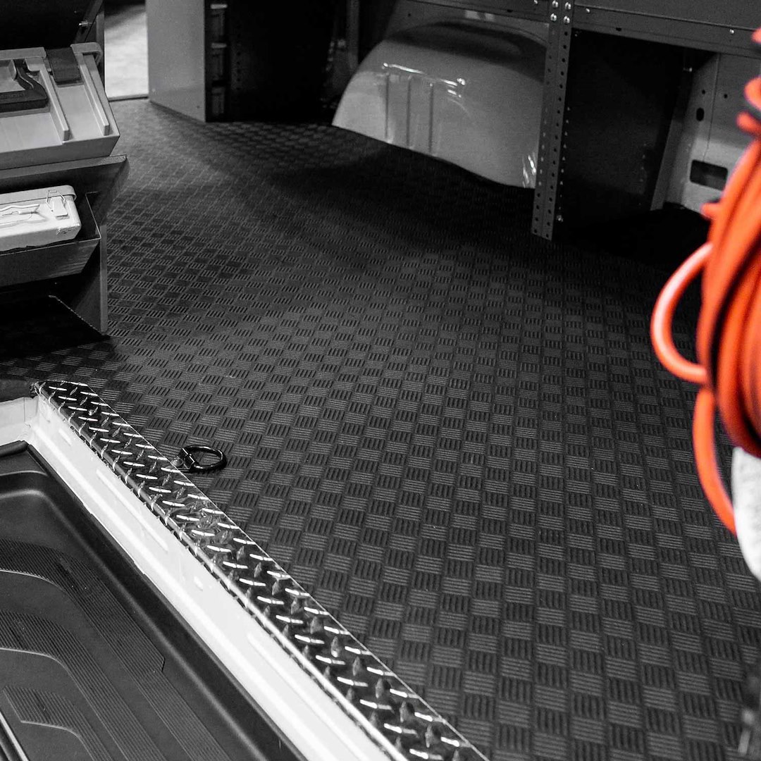 Legend Fleet Solutions Van Liner Kit, Automat Bar, With Automat Bar Cargo Area Liner and Aluminum Door Sill Protector, USA Design – 671-043-7521.U