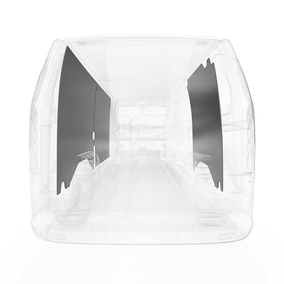 Legend Fleet Solutions Van Wall Liner, Duratherm, Without Door Liner, White – 734-114-2614.MR