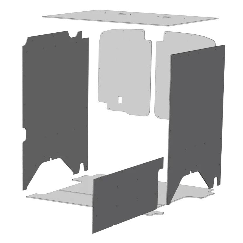 Legend Fleet Solutions Van Wall Liner, Duratherm, Gray – 73C4-114-2613.LR