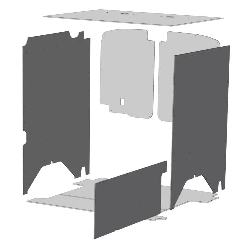 Legend Fleet Solutions Van Wall Liner, Duratherm, Gray – 73C4-114-2613.MR