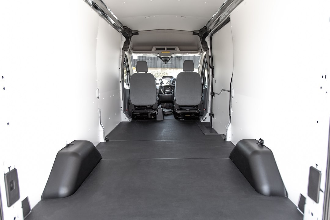 Legend Fleet Solutions Cargo Area Liner, Evolve, Black, Flat Edges, Rubber, Non-Skid, With Door Sill Protector – 741-123-6441