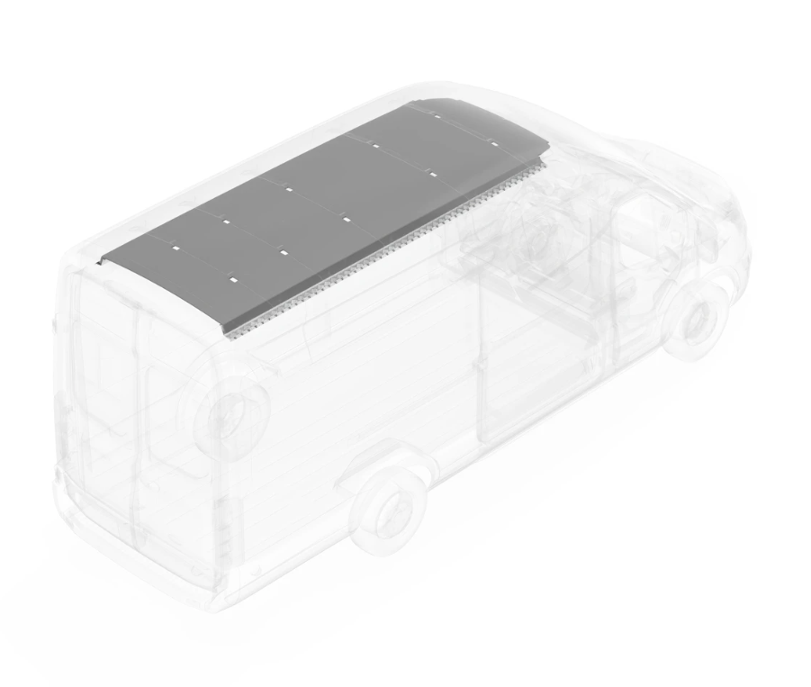 Legend Fleet Solutions Van Ceiling Liner, Duratherm, White – 755-114-2614.X