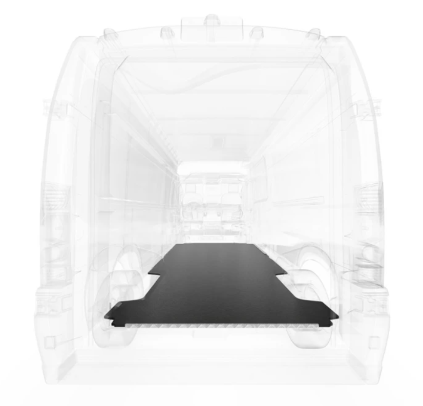 Legend Fleet Solutions Cargo Area Liner, Baseair, Direct-Fit, Black, Flat Edges, Polypropylene, Non-Skid, Full Cargo Area, 1 Piece – RA0814-11RF1
