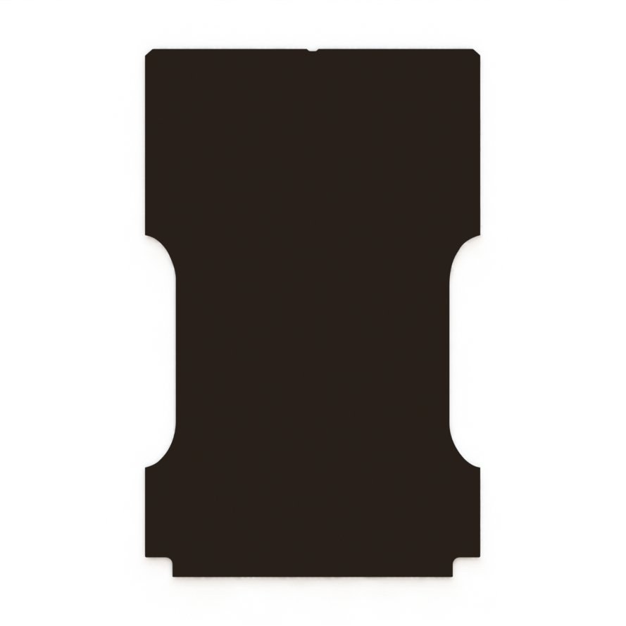 Legend Fleet Solutions Bed Mat, Automat Bar, Cut to Fit, Without Raised Edges, Black, Rubber, Without Tailgate Liner/Mat – TR3-043-10