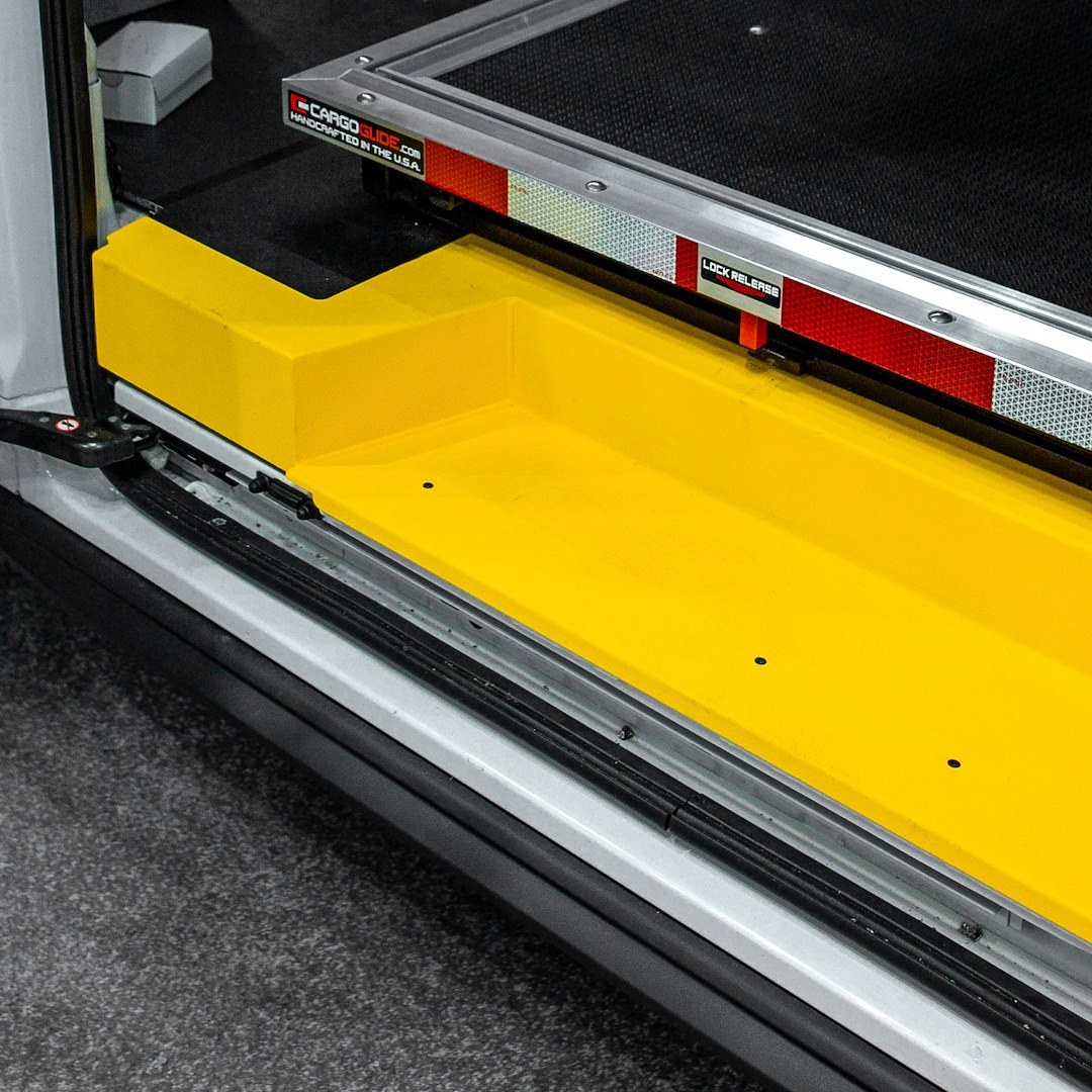 Legend Fleet Solutions Entry Door Threshold, Non-Slip Coated, Yellow, Steel – U-709-151-1018