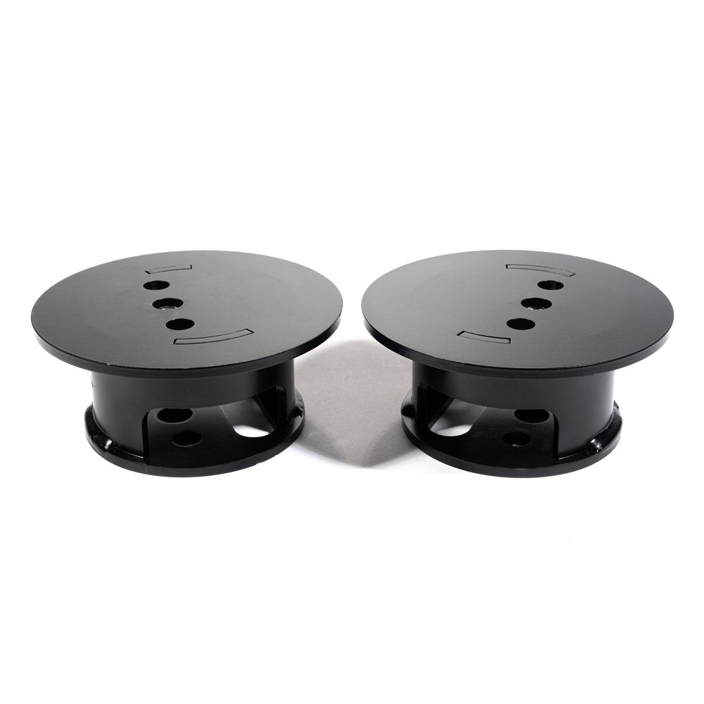 Logiq Helper Spring Spacer, 3 Inch to 6 Inch Lift, For Use with 89-52220 Kits Only, Mounts to Air Spring, Black, With Hardware Kit – 89-52220-3