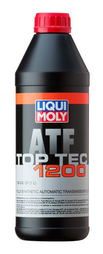 Liqui Moly Auto Trans Fluid, Top Tec ATF 1200, Dexron and Mercon, Synthetic, 1 Liter Bottle, Single – 20018