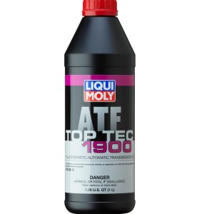 Liqui Moly Auto Trans Fluid, Top Tec ATF 1900, Synthetic, 1 Liter Bottle, Single, For Use with Mercedes-Benz 7-Speed Automatic Transmissions – 20028