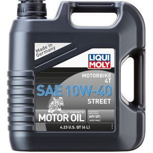Liqui Moly Oil, SAE 10W-40, Synthetic, 4 Liter Jug, Single – 20056