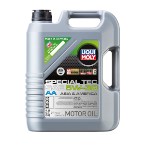 Liqui Moly Oil, Special Tec, SAE 5W-30, Synthetic, 5 Liter Jug, Single – 20138