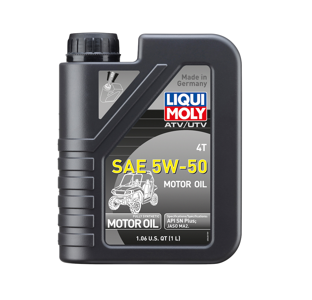 Liqui Moly Oil, SAE 5W-50, Synthetic, 1 Liter Bottle, Plastic, Single – 20212