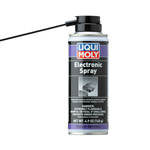 Liqui Moly Silicone Spray, Use to Lubricate Vehicle Electronic and General Electrical Systems, 140 Gram Aerosol Can, Single – 20298