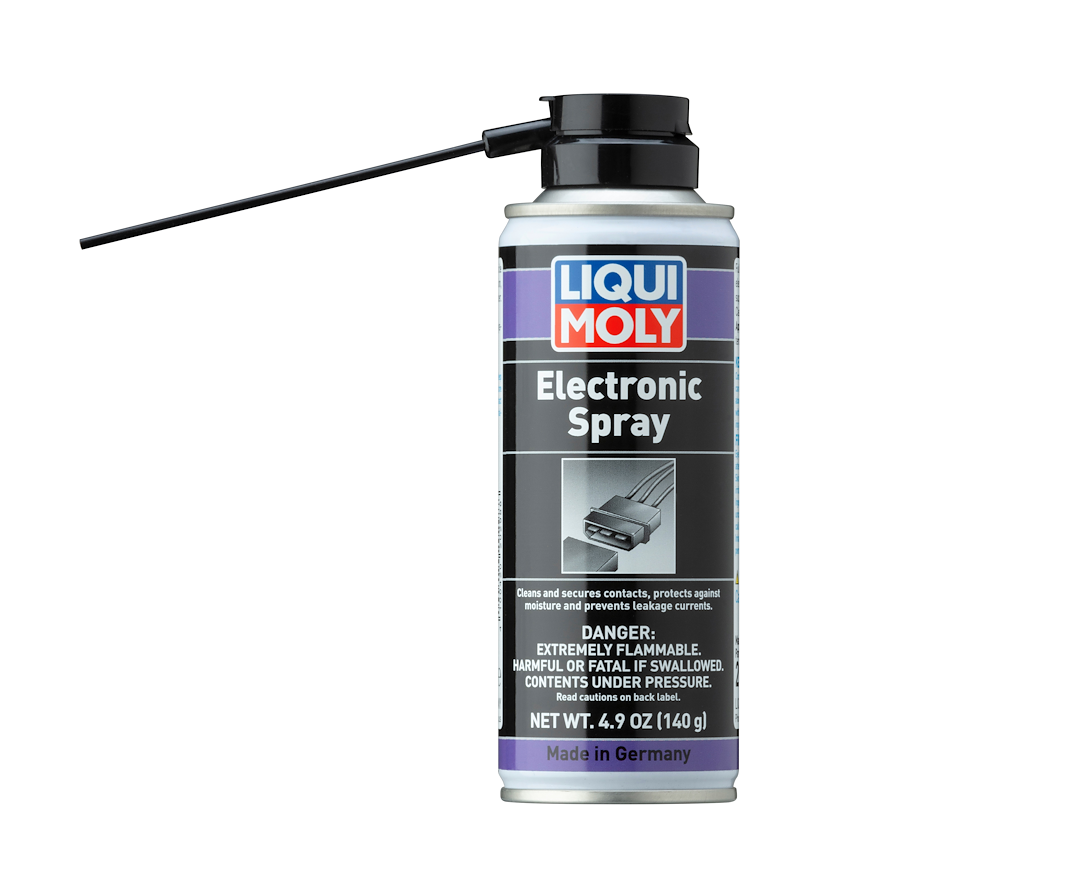 Liqui Moly Silicone Spray, Use to Lubricate Vehicle Electronic and General Electrical Systems, 140 Gram Aerosol Can, Single – 20298