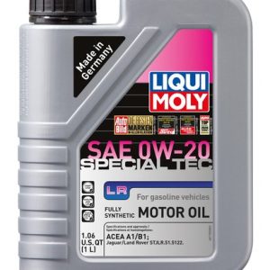 Liqui Moly Oil, Special Tec, SAE 0W-20, Synthetic, 1 Liter Bottle, Single – 20408