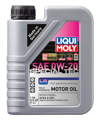 Liqui Moly Oil, Special Tec, SAE 0W-20, Synthetic, 1 Liter Bottle, Single – 20408